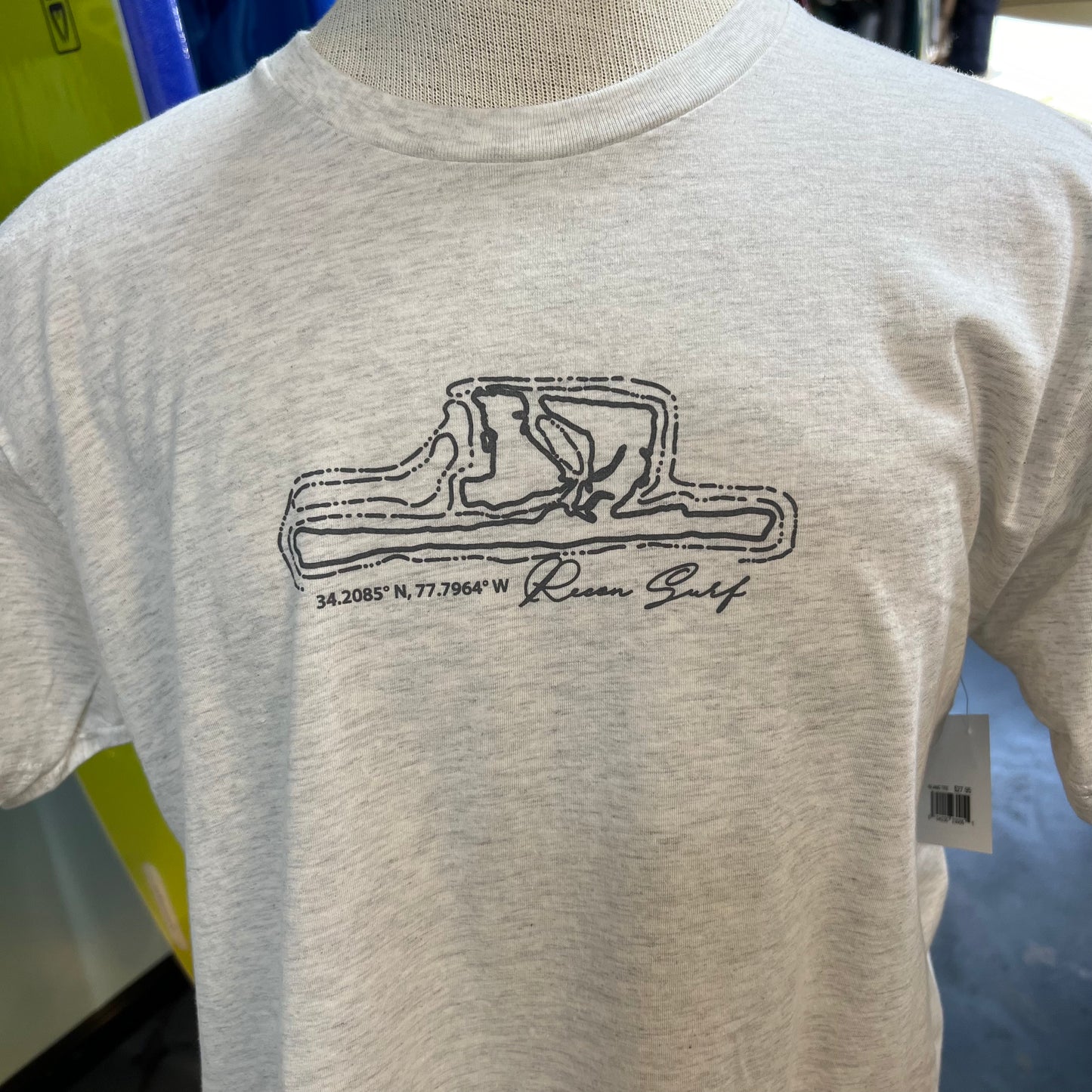 WRIGHTSVILLE MAP TEE