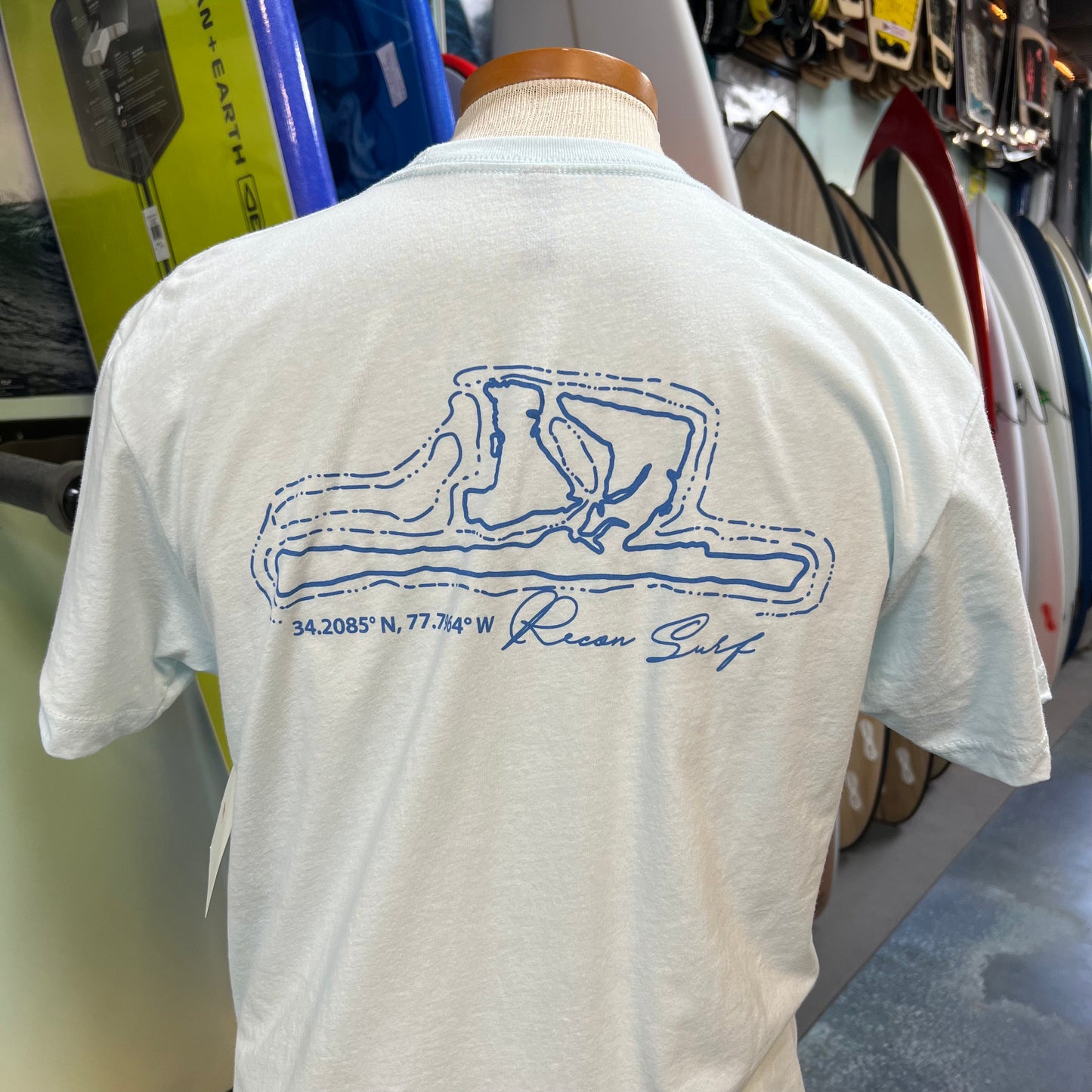 WRIGHTSVILLE MAP TEE