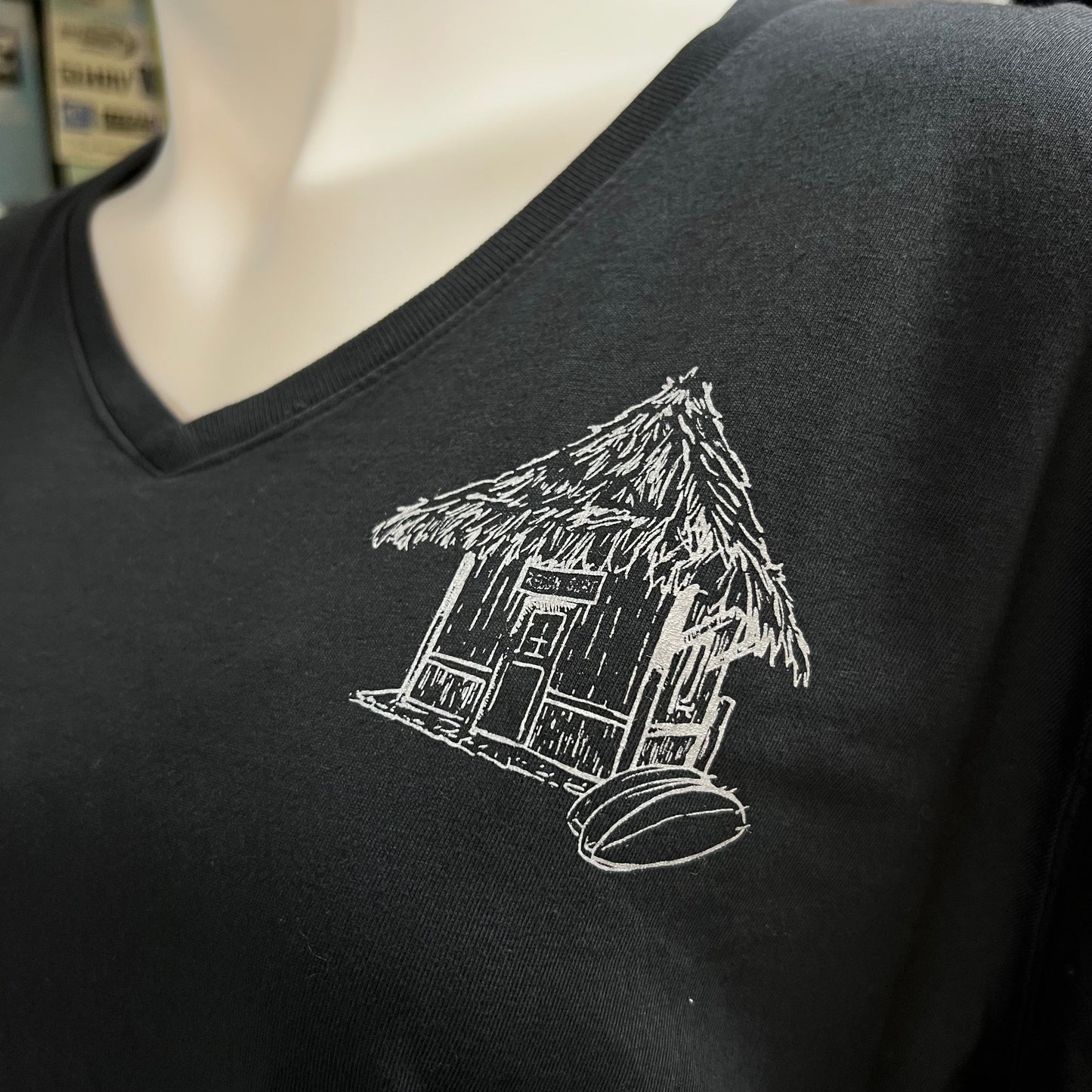 WOMEN'S CASA ALOHA LOGO TEE