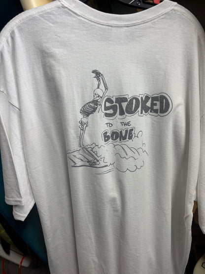 STOKED TO THE BONE - TEE