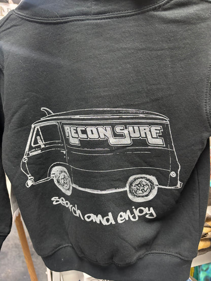 BLACK VAN HOODIE - KIDS