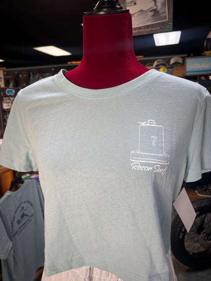 CHANNEL MARKER CROP TEES