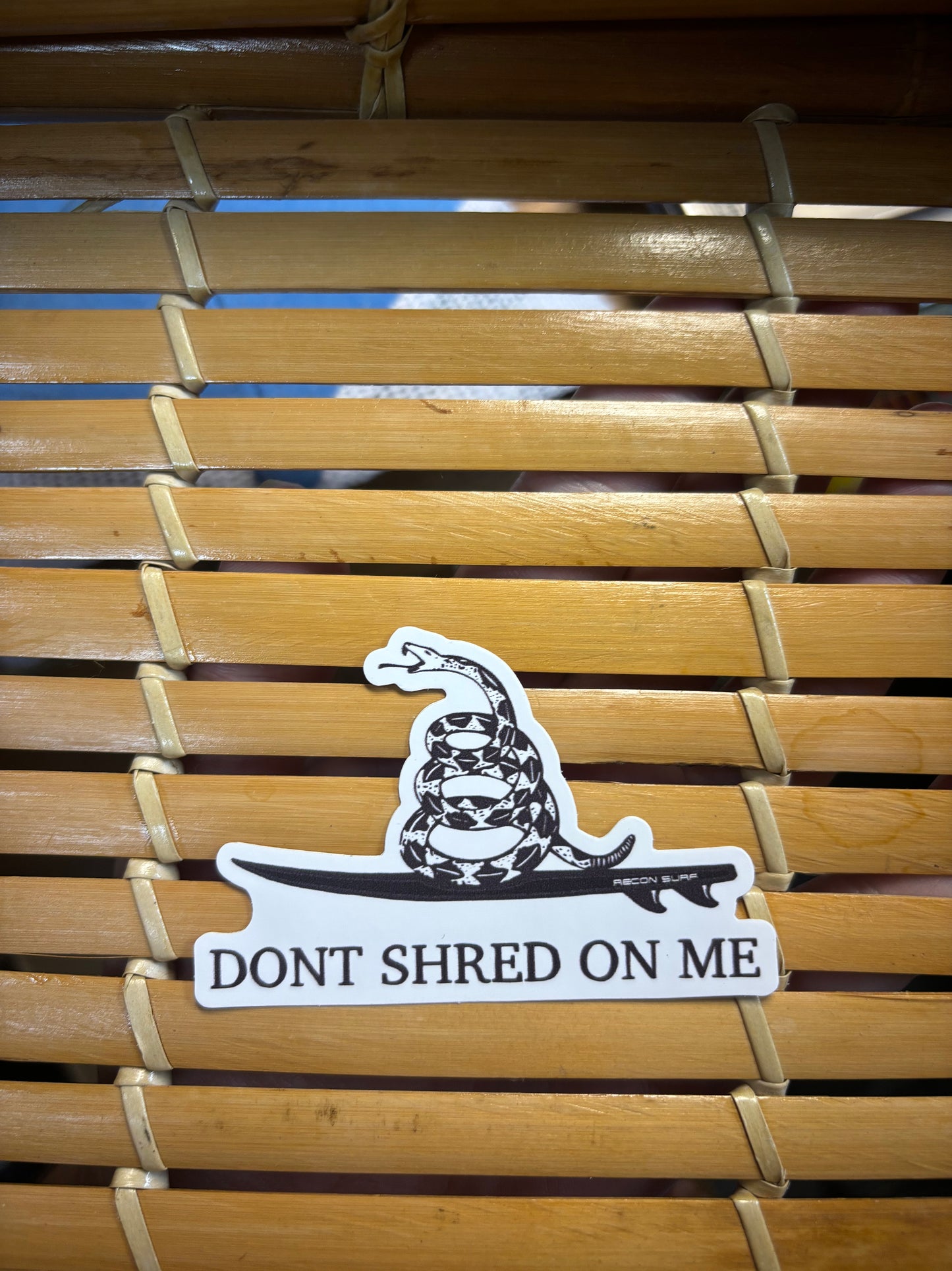 DON’T SHRED STICKER